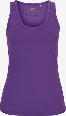 VENICE BEACH Sporttop in Lila: Vorderseite