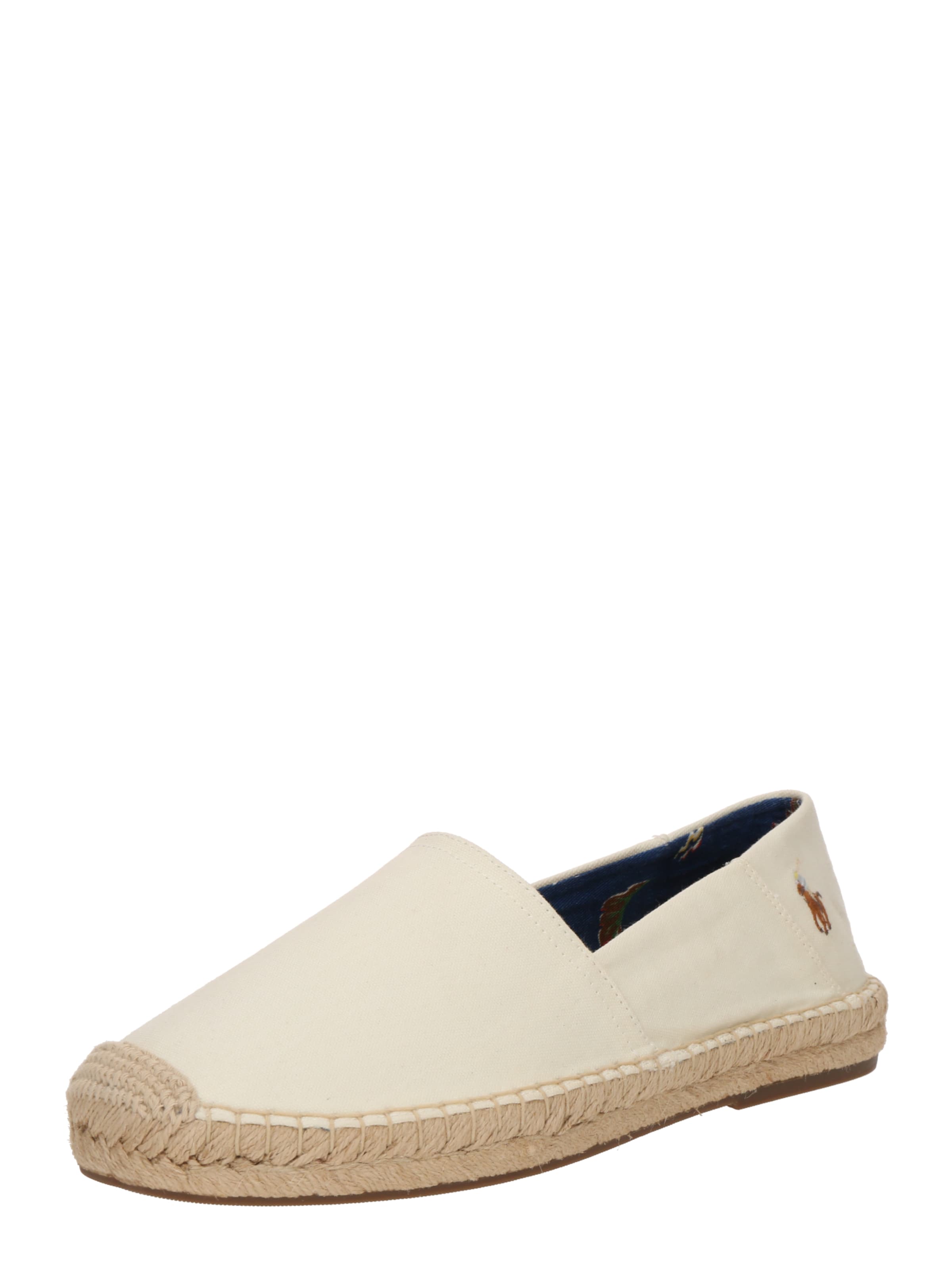 Espadrilles 'CEVIO' Polo Ralph Lauren en beige : devant