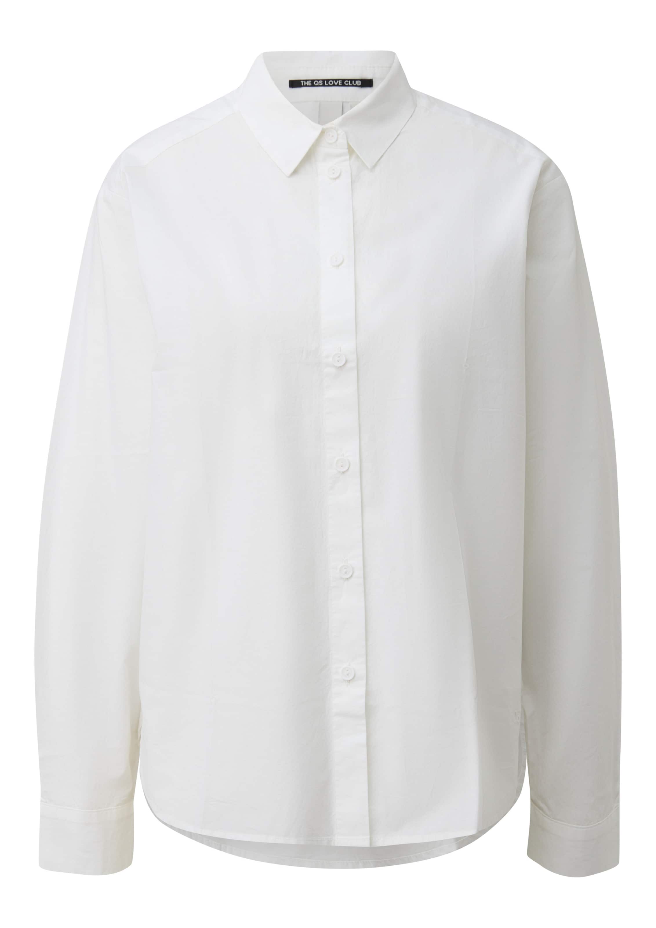 QS Chemisier en XXS en blanc, Vue avec produit