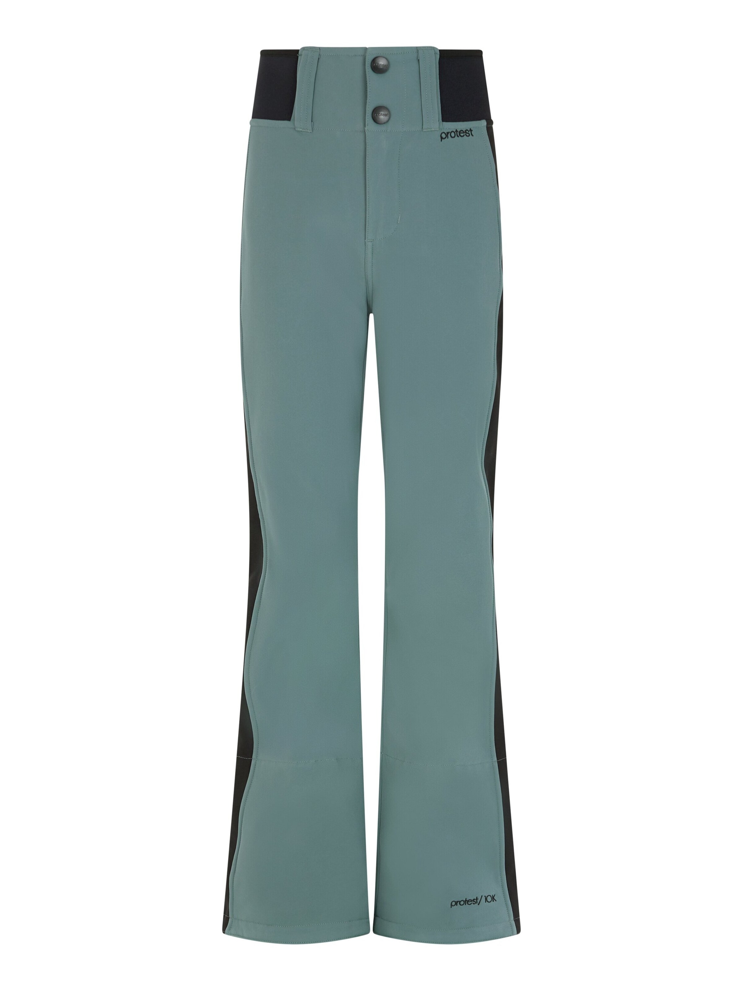 PROTEST Slimfit Sporthose 'PRTPROUD JR'‌‌‌‌‌‌ in Grün: Vorderseite