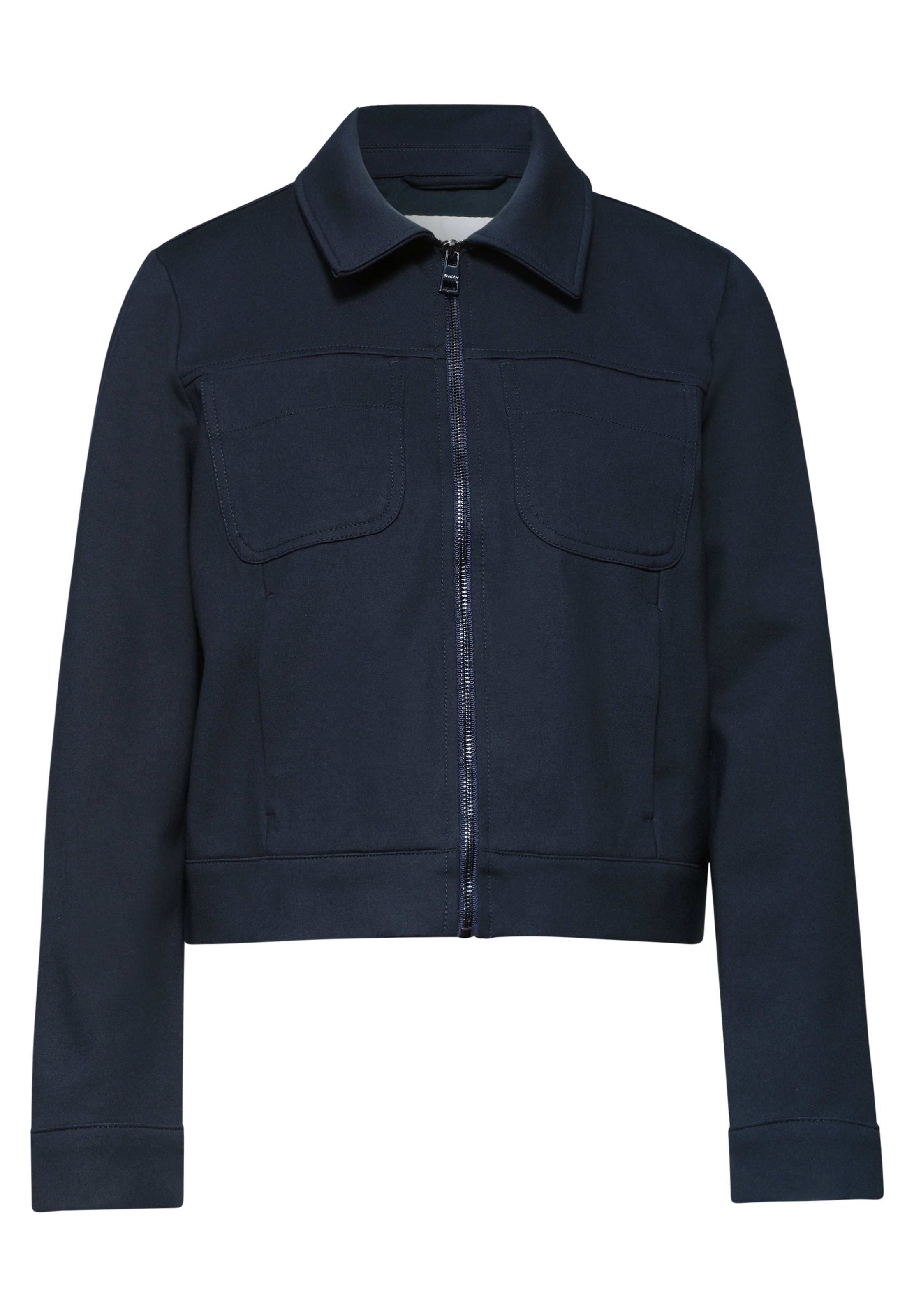 Veste mi-saison STREET ONE en bleu : devant