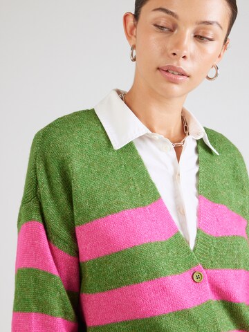 Key Largo Cardigan 'SPICE' i grøn