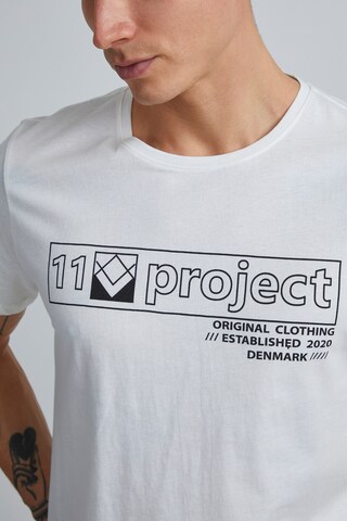 11 Project T-Shirt 'MATTIS' in Weiß