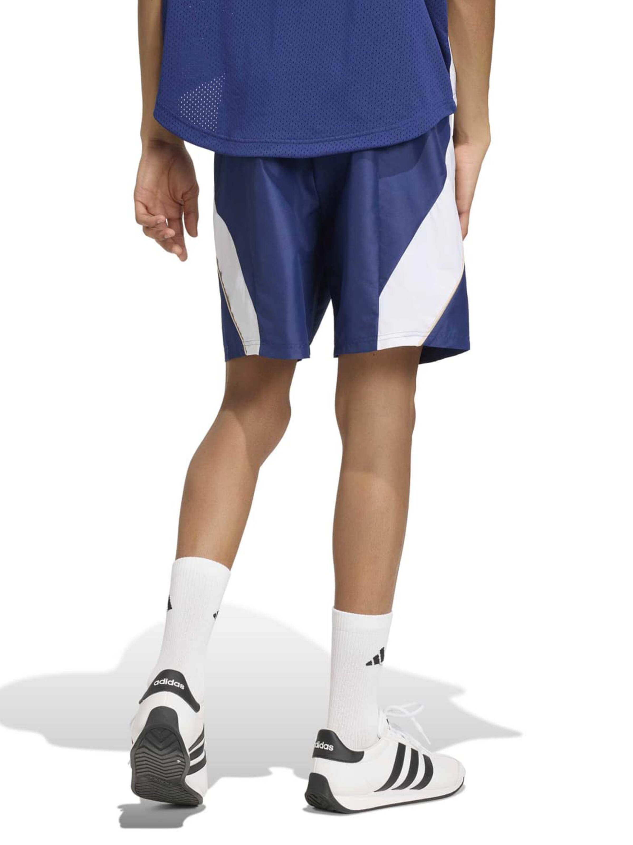 ADIDAS SPORTSWEAR Szabványos Sportnadrágok 'Stadium' - kék