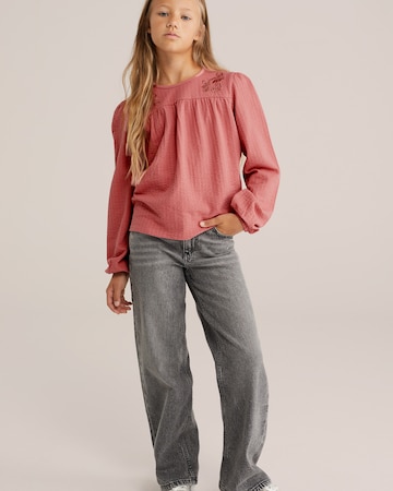 WE Fashion Blouse in Rood