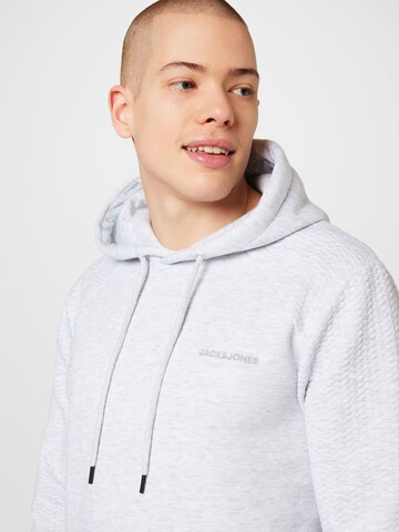 JACK & JONES Mikina 'STAPLE' – bílá