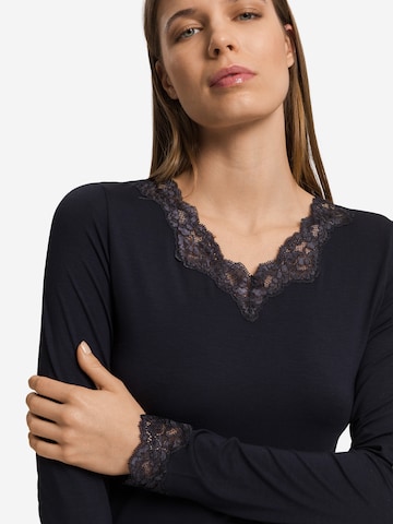 Chemise de nuit 'Dana' Hanro en noir