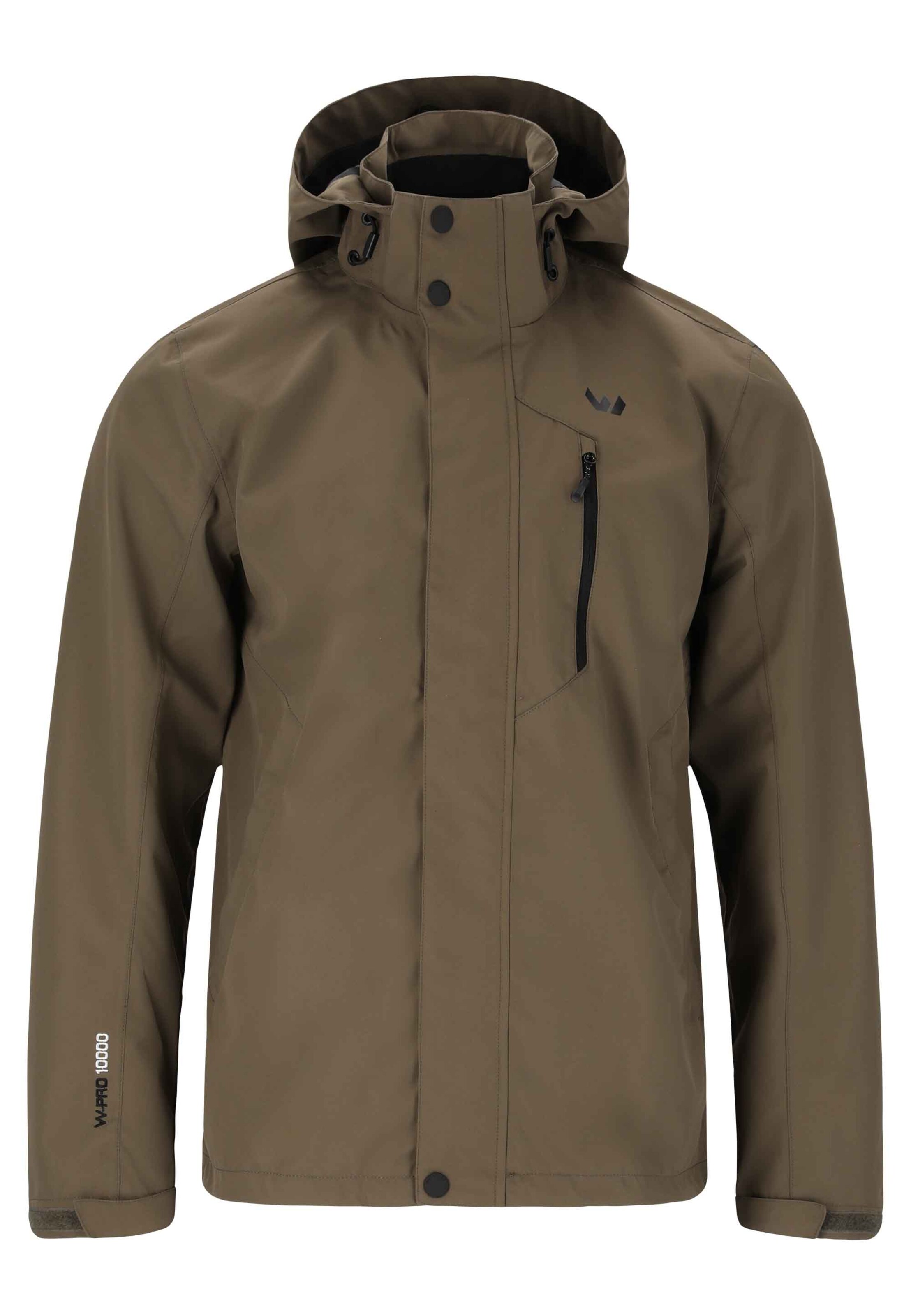 Whistler Outdoorjas 'Tribec' in Groen: voorkant