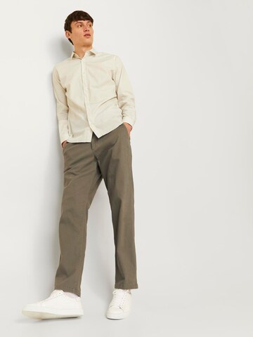 JACK & JONES Regular Chino trousers 'JPSTKane JJDave' in Green