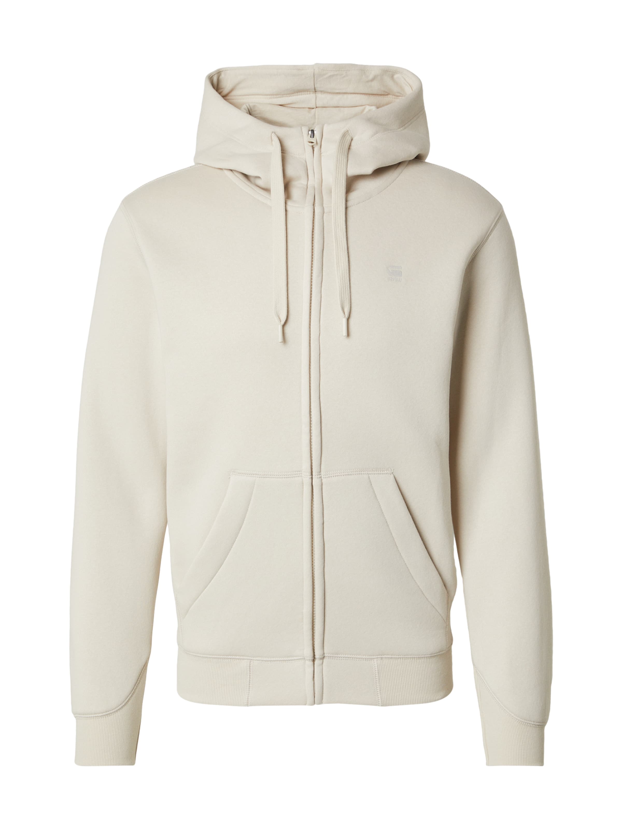 G-STAR Mikina – bílá: přední strana