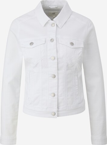 QS Between-Season Jacket in White: front