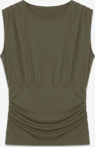 Top 'VM AWANNE' di VERO MODA in verde: frontale