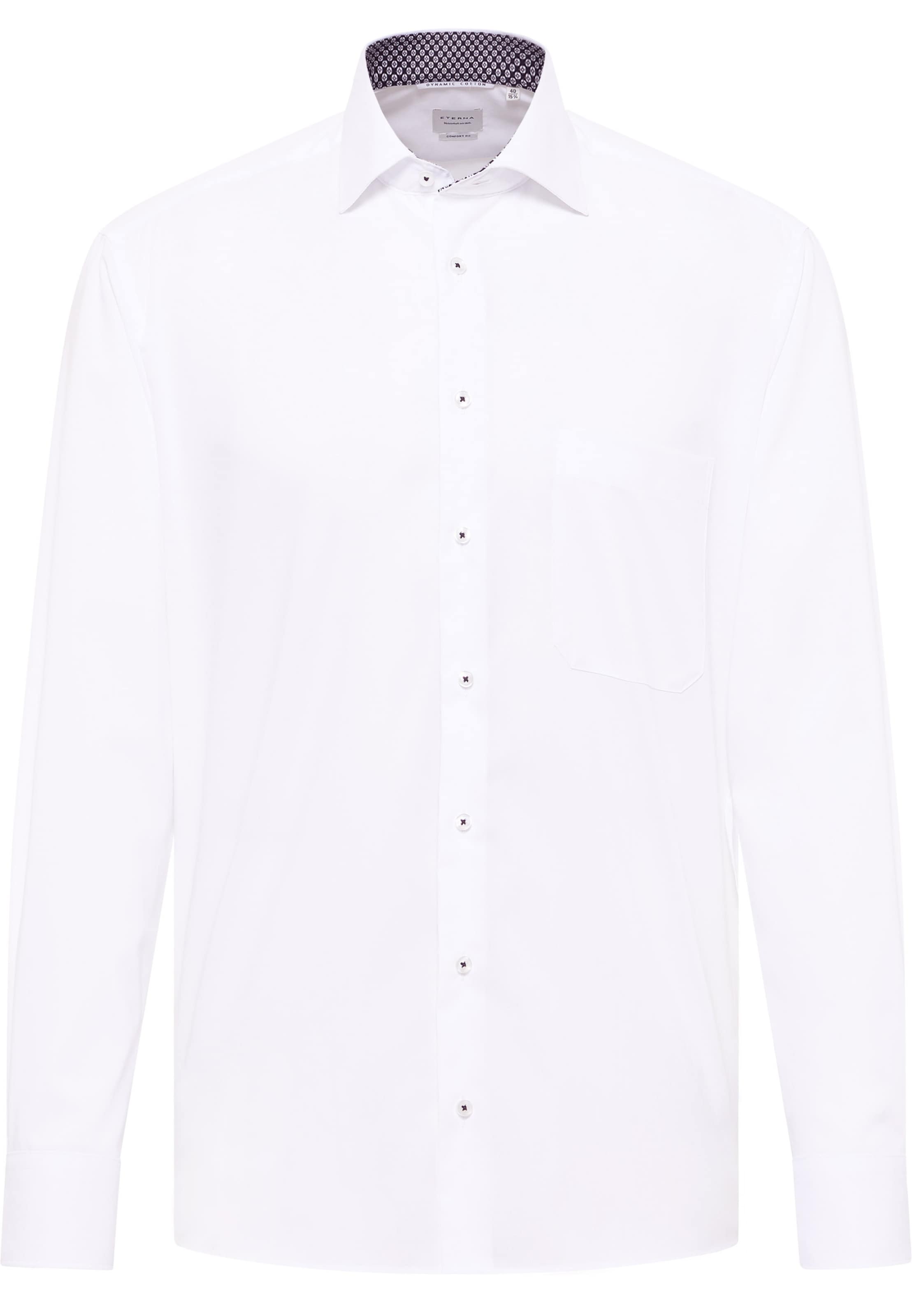 ETERNA Comfort fit Zakelijk overhemd in Wit: voorkant