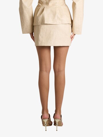 HAVE ONE Kurze Röcke in Beige