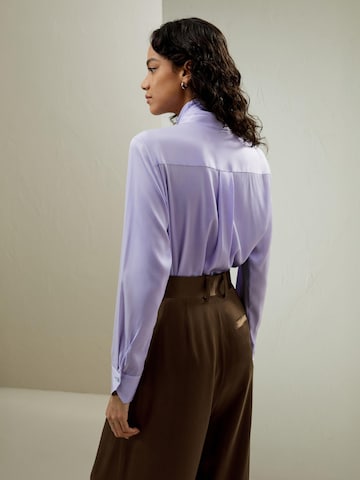 Lilysilk Blouse in Purple
