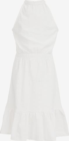 Robe WE Fashion en blanc : devant