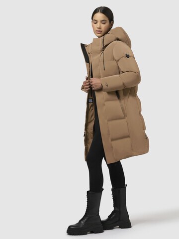 Cappotto invernale di khujo in marrone
