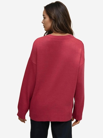 Hiccup Oversized trui in Rood