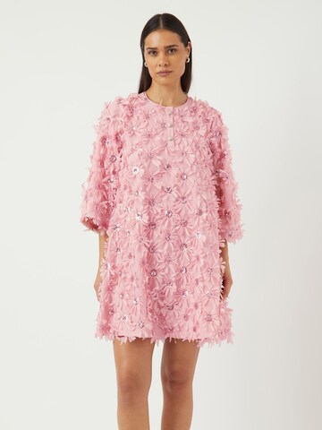 YAS Kleid in Pink: Vorderseite