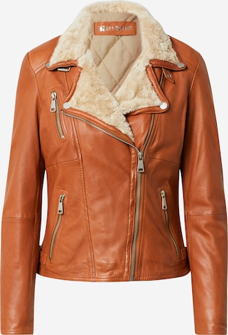 FREAKY NATION Between-Season Jacket in Brown: front