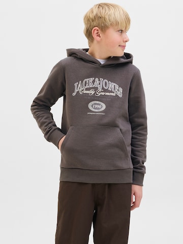 Jack & Jones Junior Sweatshirt 'JJARI' in Grijs: voorkant