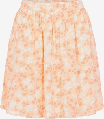 PIECES Skirt 'Nya' in Orange: front