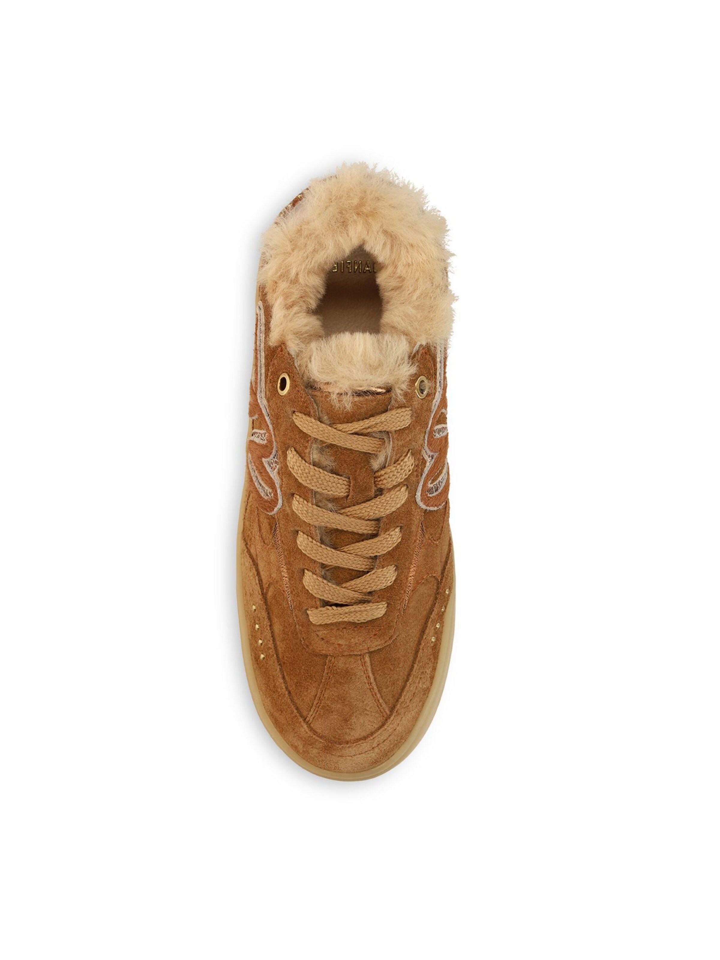 MANFIELD Sneakers in Beige