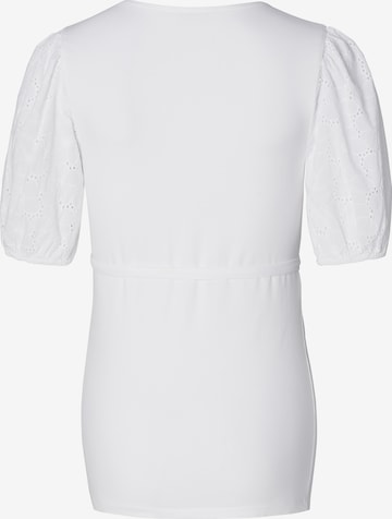 T-shirt 'Kayleigh' Noppies en blanc