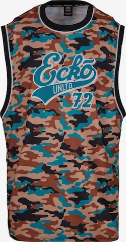 T-Shirt 'BBall' Ecko Unlimited en mélange de couleurs : devant