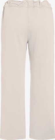 Ulla Popken Regular Hose  (GOTS) in Beige