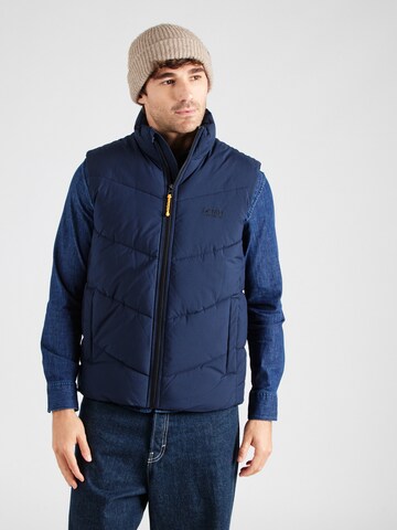 TOM TAILOR DENIM Vest in Blue: front