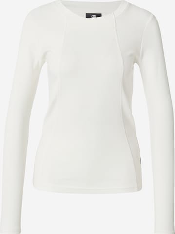 T-shirt G-STAR en blanc : devant