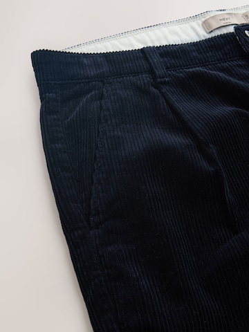 Next Слим Брюки со складками в Синий