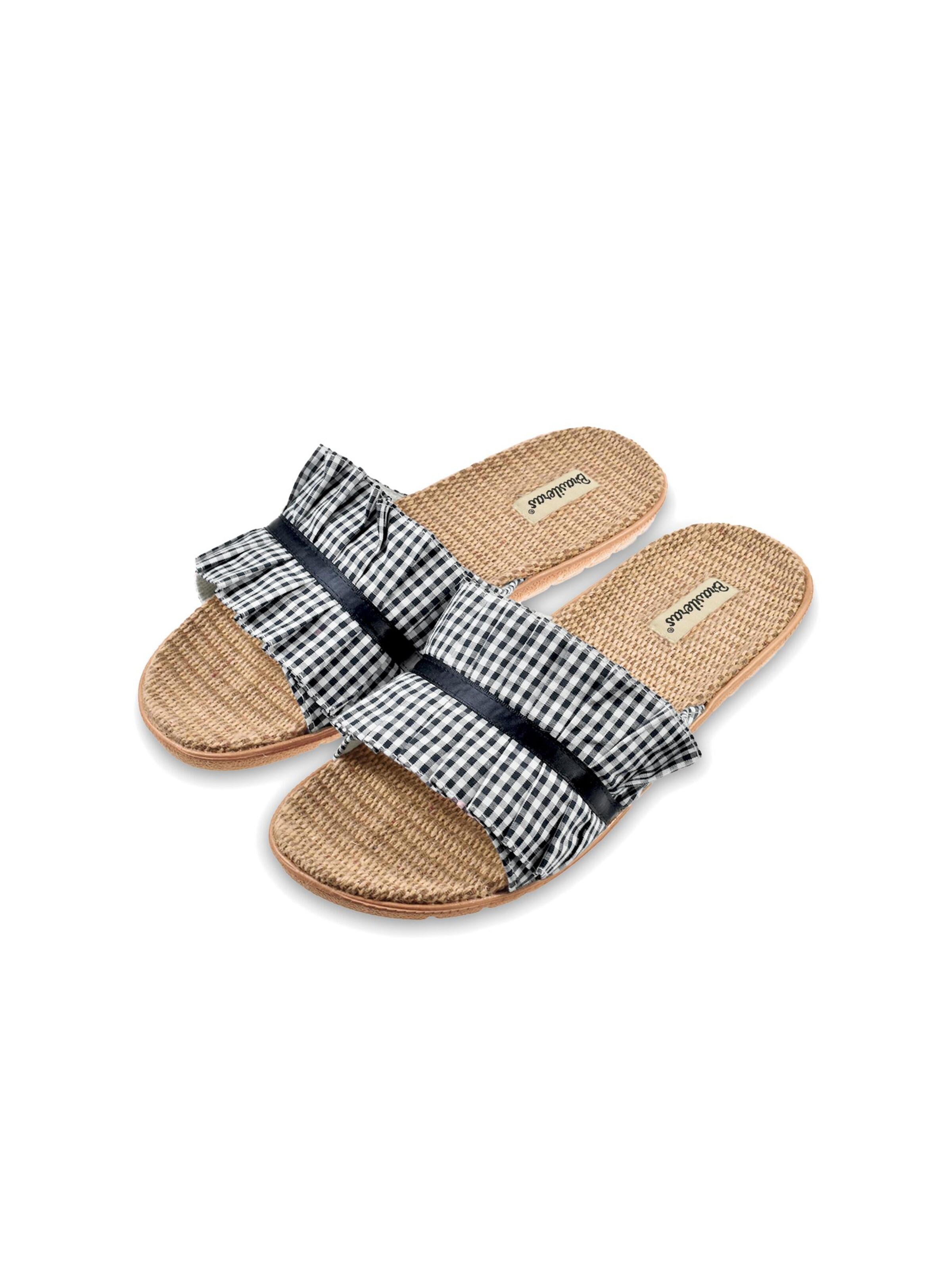 Sandalo 'Vichy' di Brasileras in blu