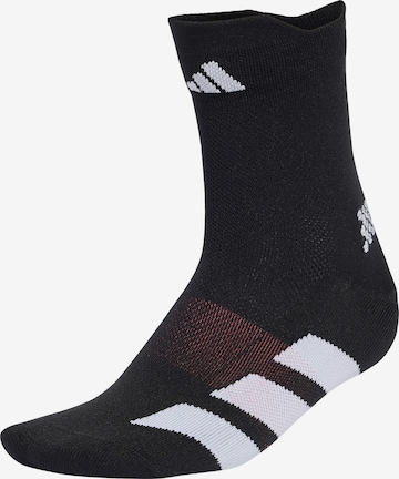 juoda ADIDAS PERFORMANCE Sportinės kojinės 'Adizero': priekis