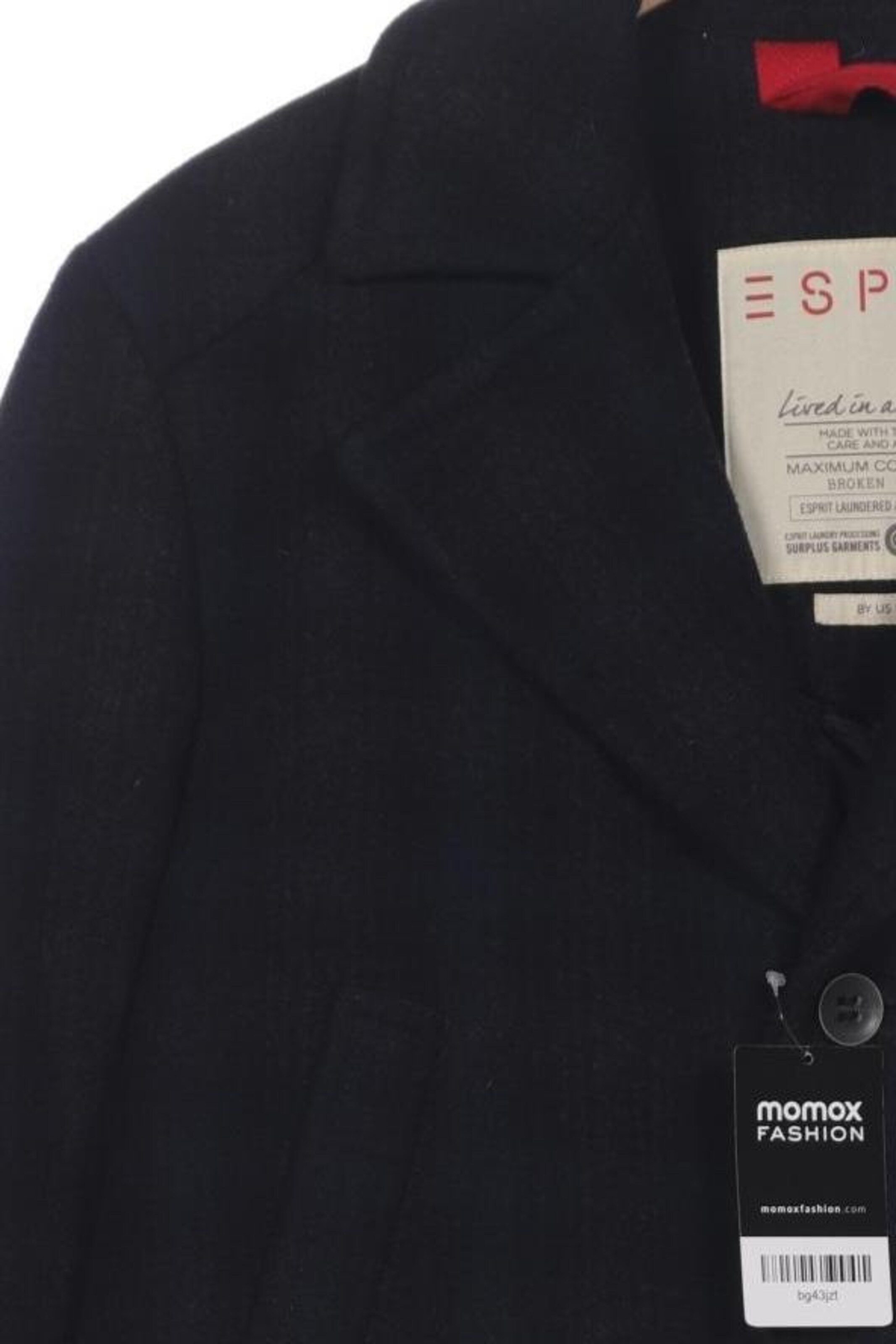 ESPRIT Jacket & Coat in L in Black