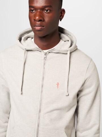 Revolution Zip-Up Hoodie in White