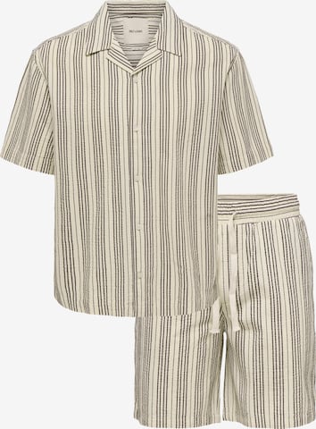 Only & Sons - Ropa para correr 'ONSCRUZ' en blanco: frente
