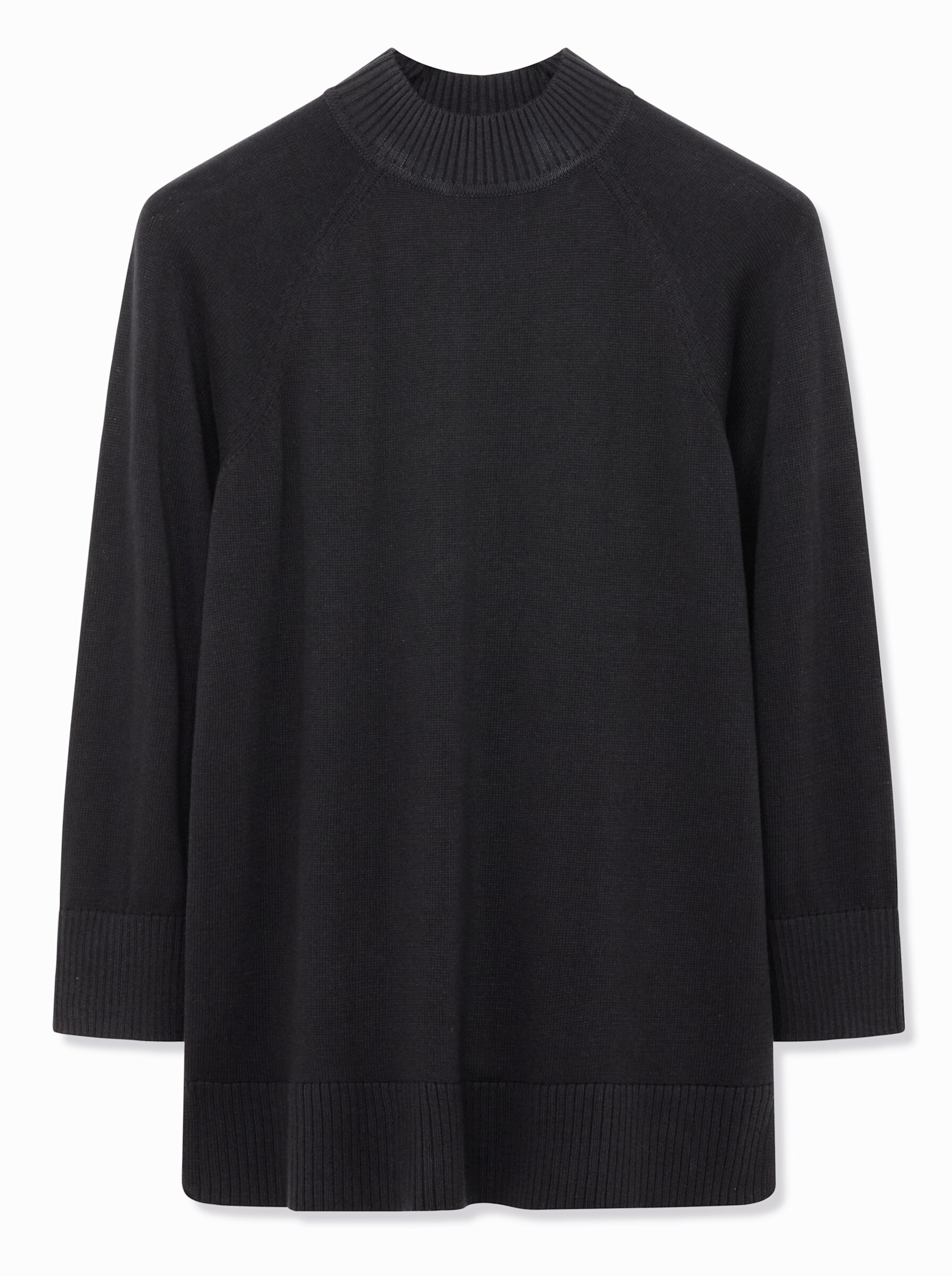 SHEEGO Pullover in Schwarz: Vorderseite