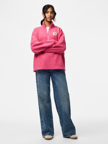 Veste en polaire 'PCKATTY' PIECES en rose