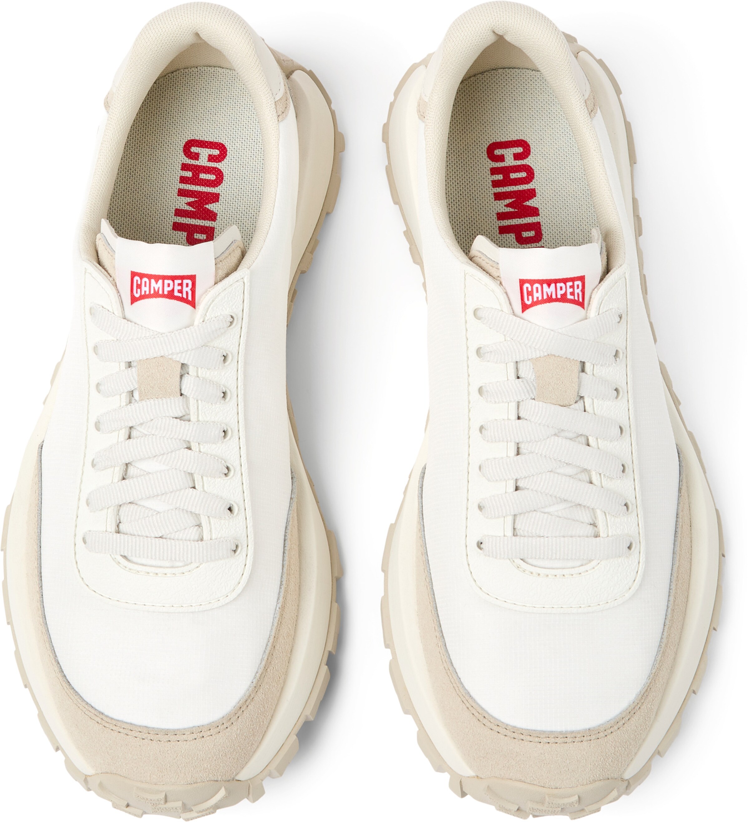 CAMPER Platform trainers 'Drift Trail' in White