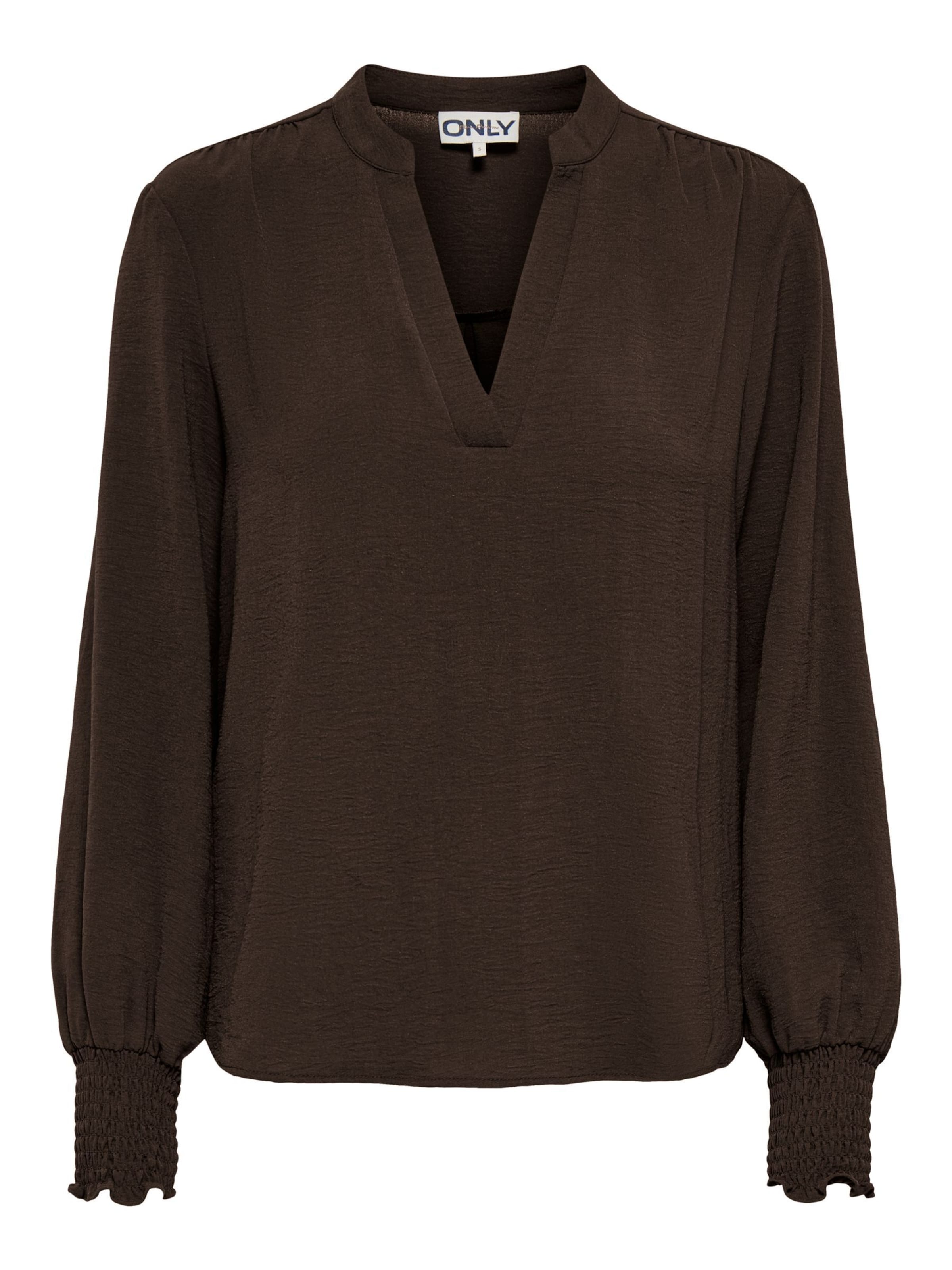 ONLY Bluse 'ONLMette' i brun: forside