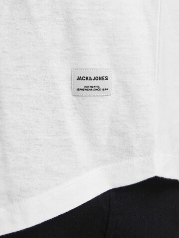 T-Shirt 'Noa' Jack & Jones Plus en blanc