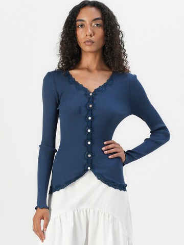 rosemunde Kardigán 'Babette' - Modrá