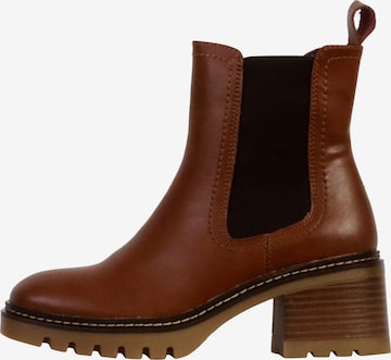 The Divine Factory Ankle Boots in Beige: Vorderseite