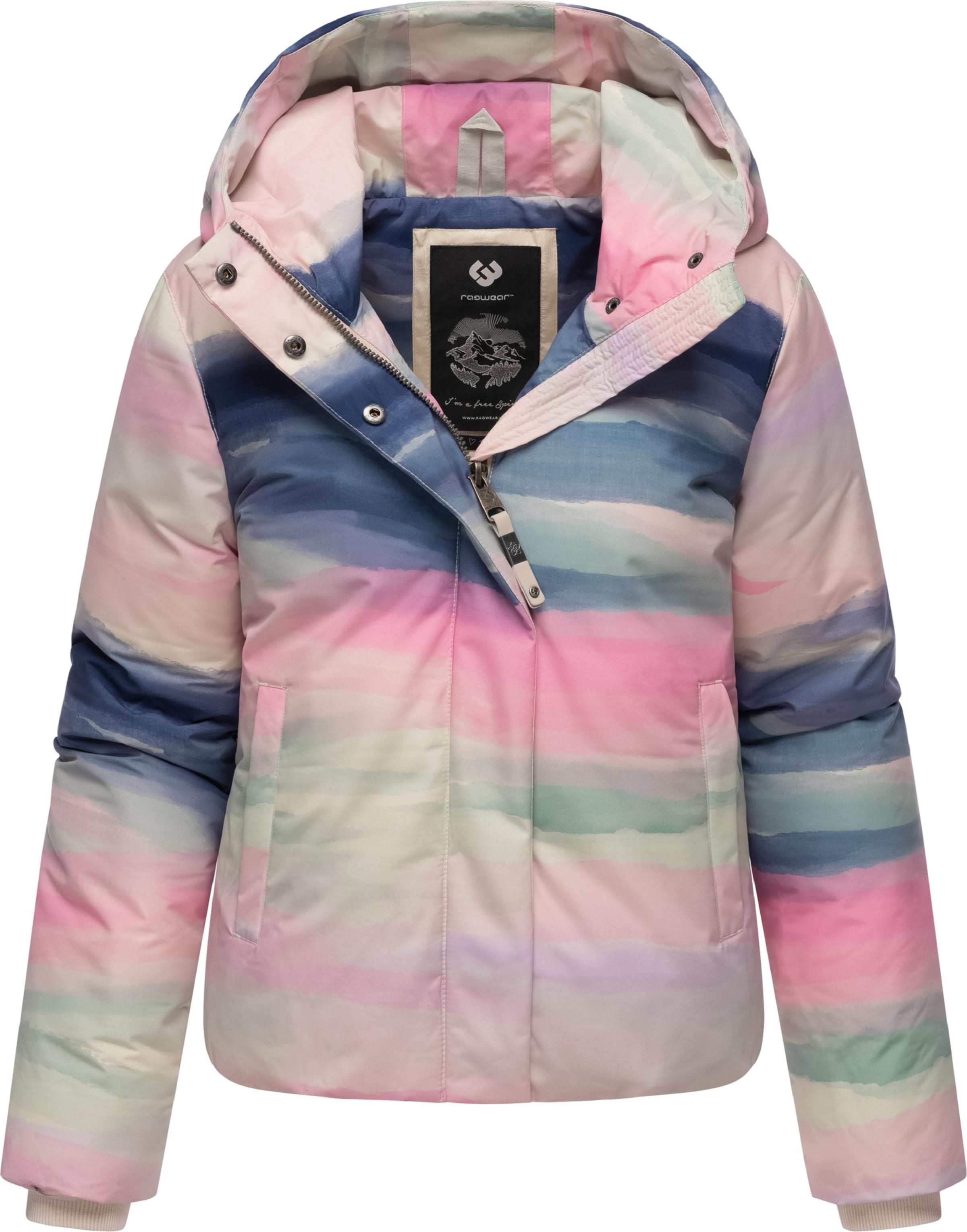 Ragwear Vinterjakke 'Amarrena' i blandingsfarvet: forside