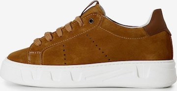 CAFè NOIR Platform trainers in Yellow: front