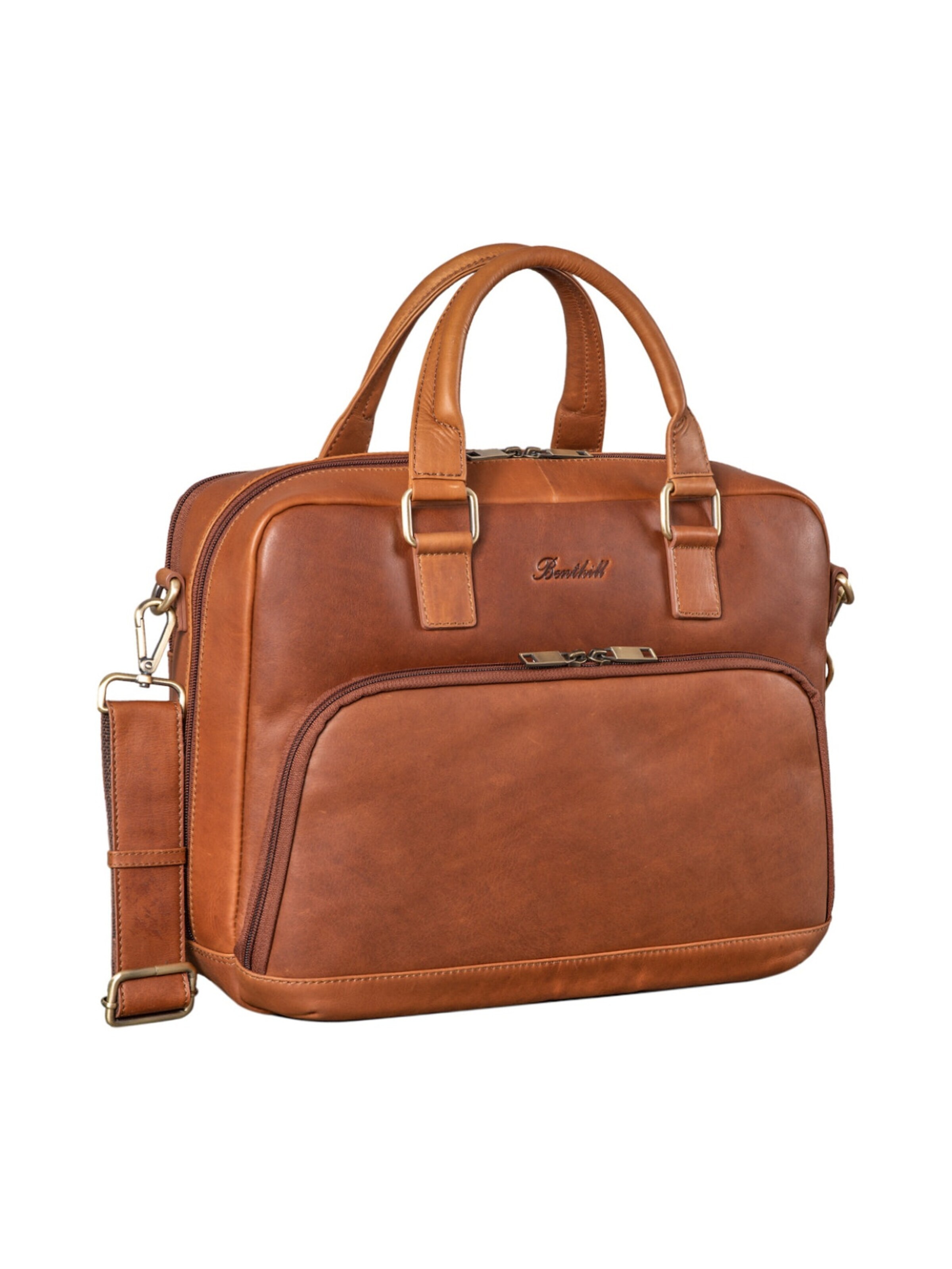 Benthill Briefcase in Brown