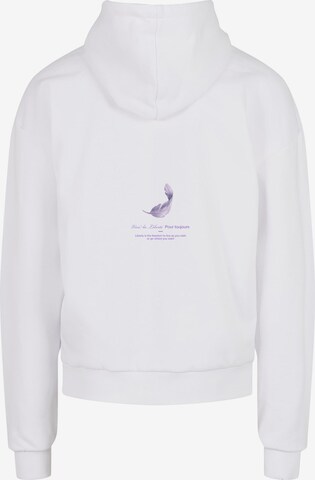 MT Upscale Sweatshirt 'Vive La Liberte' i hvit