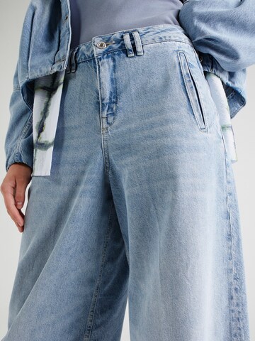 DRYKORN Wide leg Jeans in Blauw